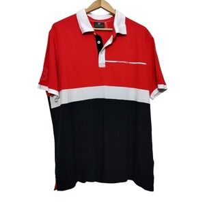 Porsche 917‎ Salzburg Collection Men's XL Polo Shirt Contract Preppy